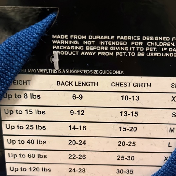 NWT Colts Pet Jersey - Picture 4 of 4